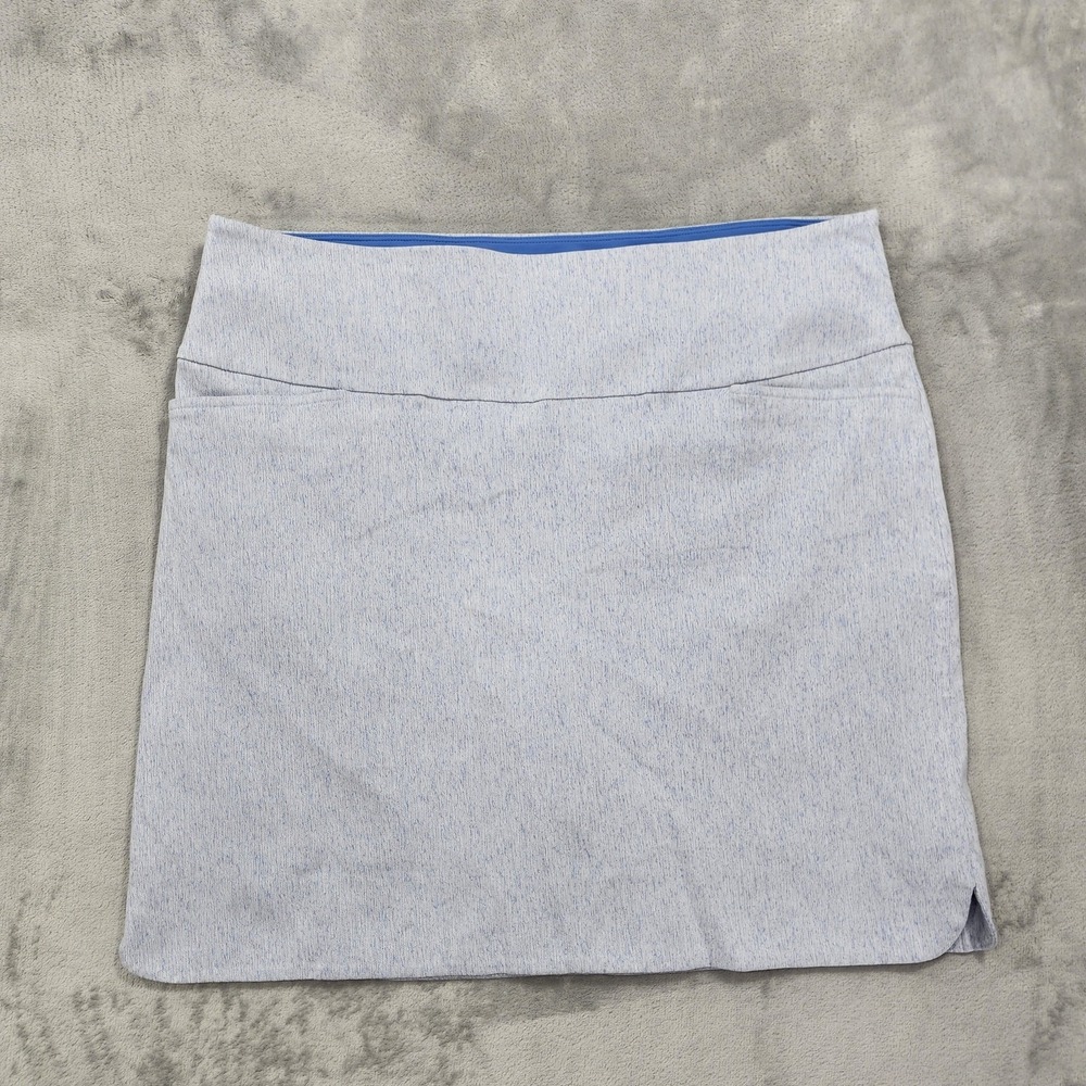 S.C.&CO. Skort Womens XXL Blue Flecked‎ Athletic Lined Stretch Golf Tennis Gym